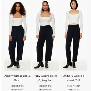 Wilfred carrot pant size 6